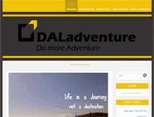 Tablet Screenshot of daladventure.com